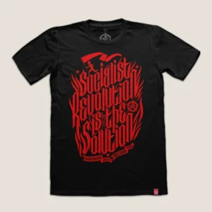 Camiseta-Socialist-Negra-Front